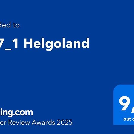 Апартаменты 107_1 Helgoland Вильгельмсхафен Экстерьер фото